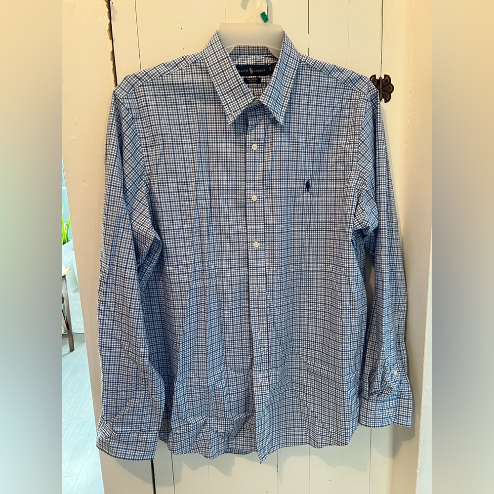Ralph Lauren Long Sleeve plaid shirt Size XL